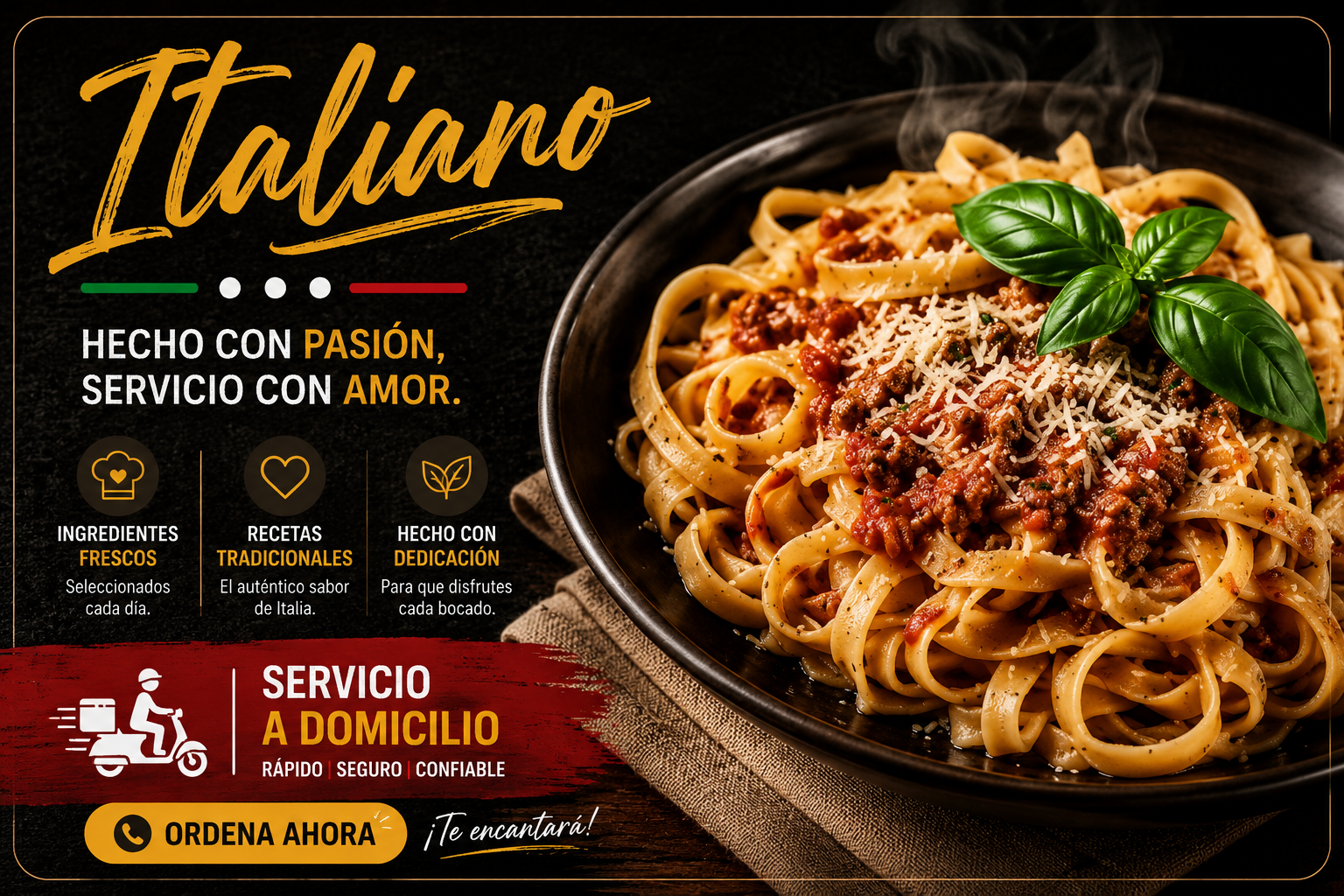 Italian Restaurant Flyer