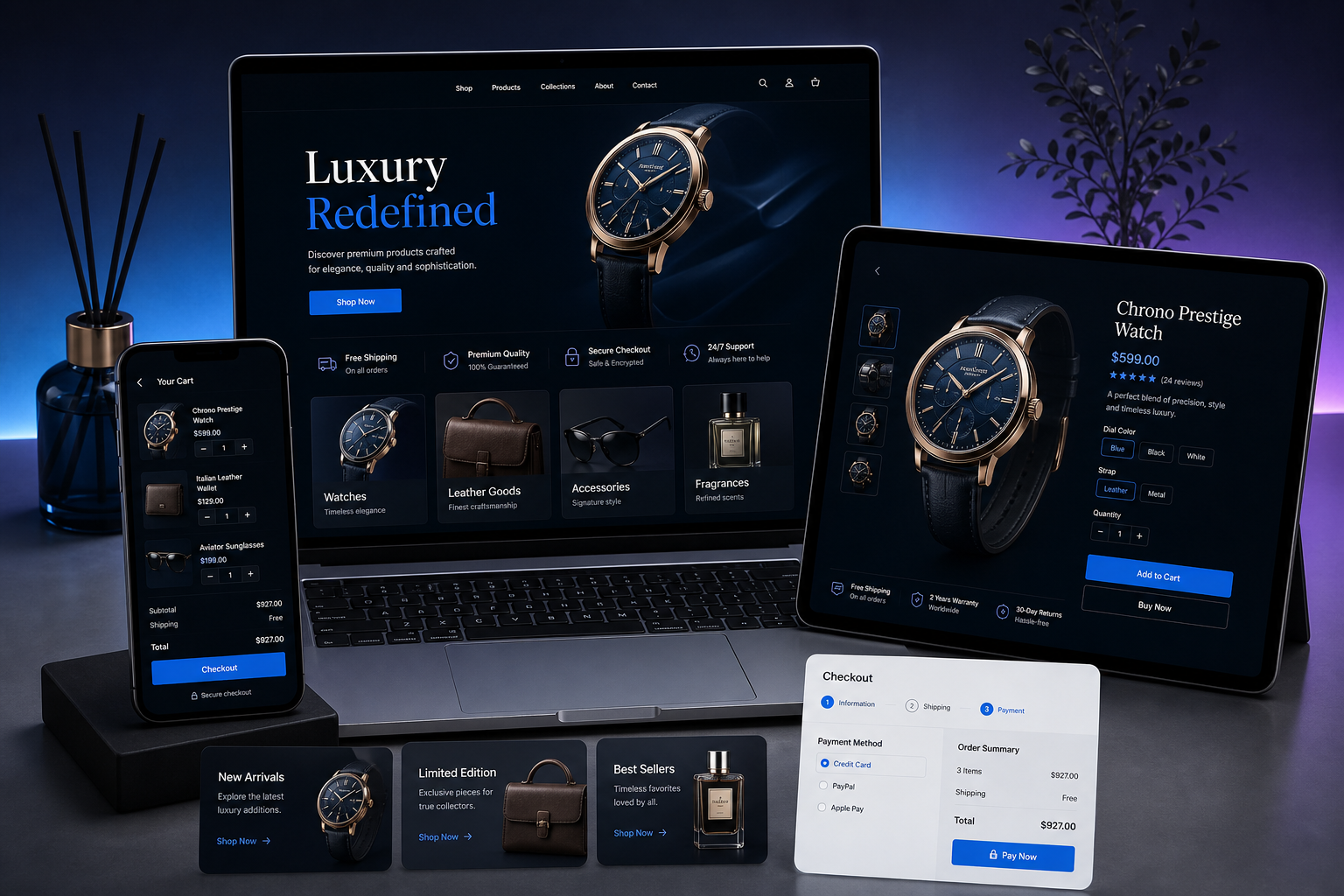 Modern Website Design & Branding